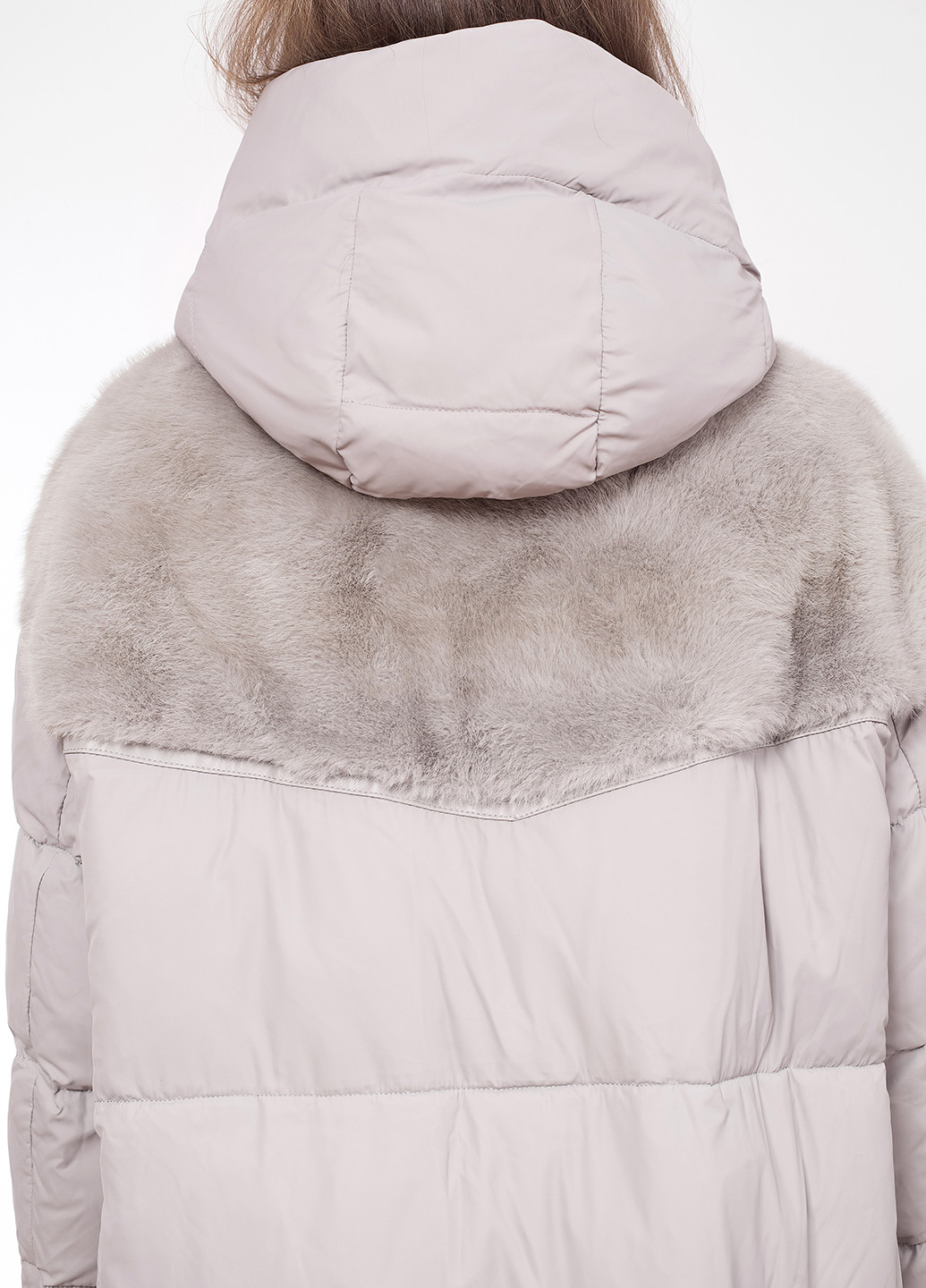 Кавова зимня куртка куртка-пальто Visdeer