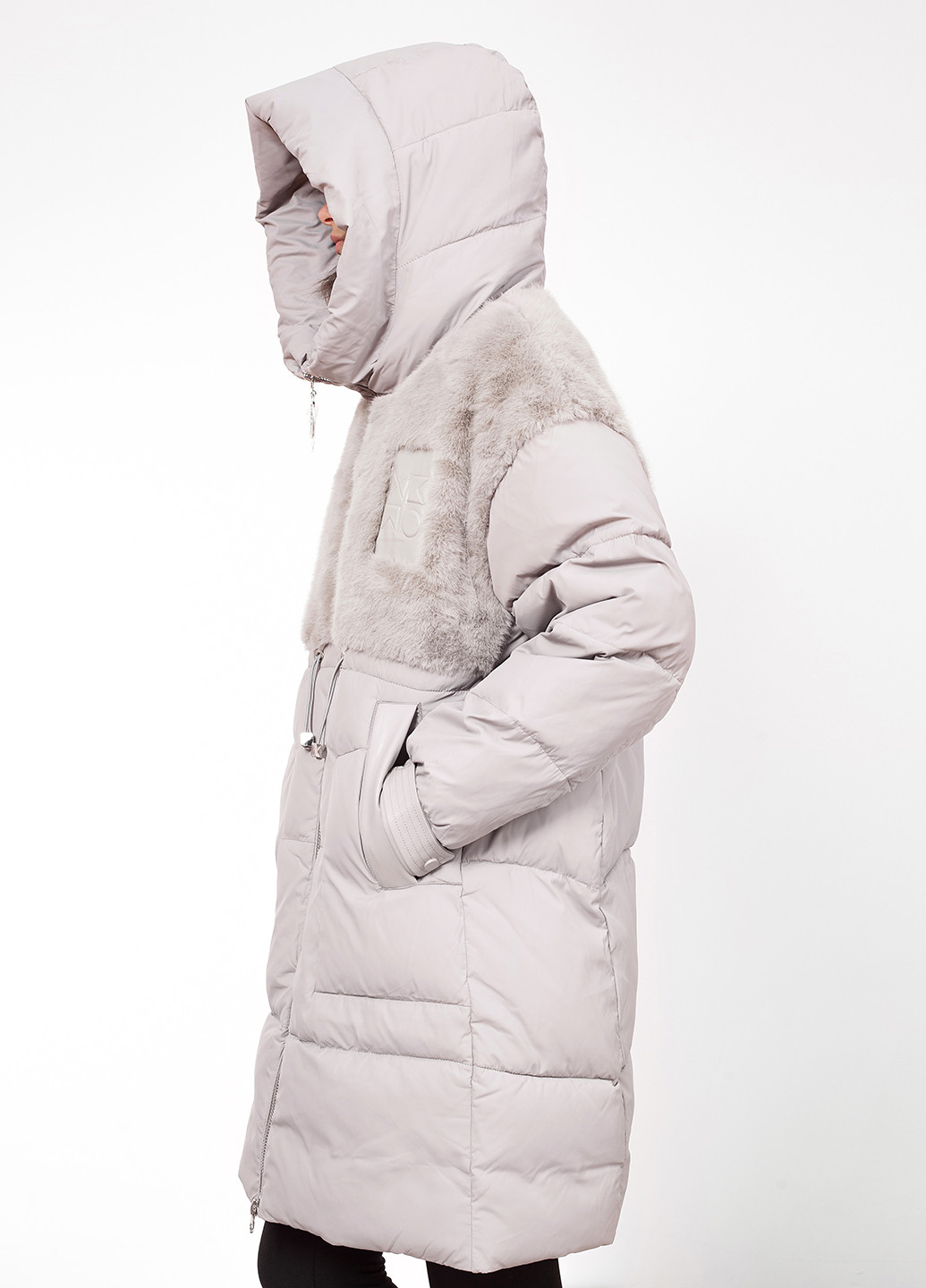 Кавова зимня куртка куртка-пальто Visdeer