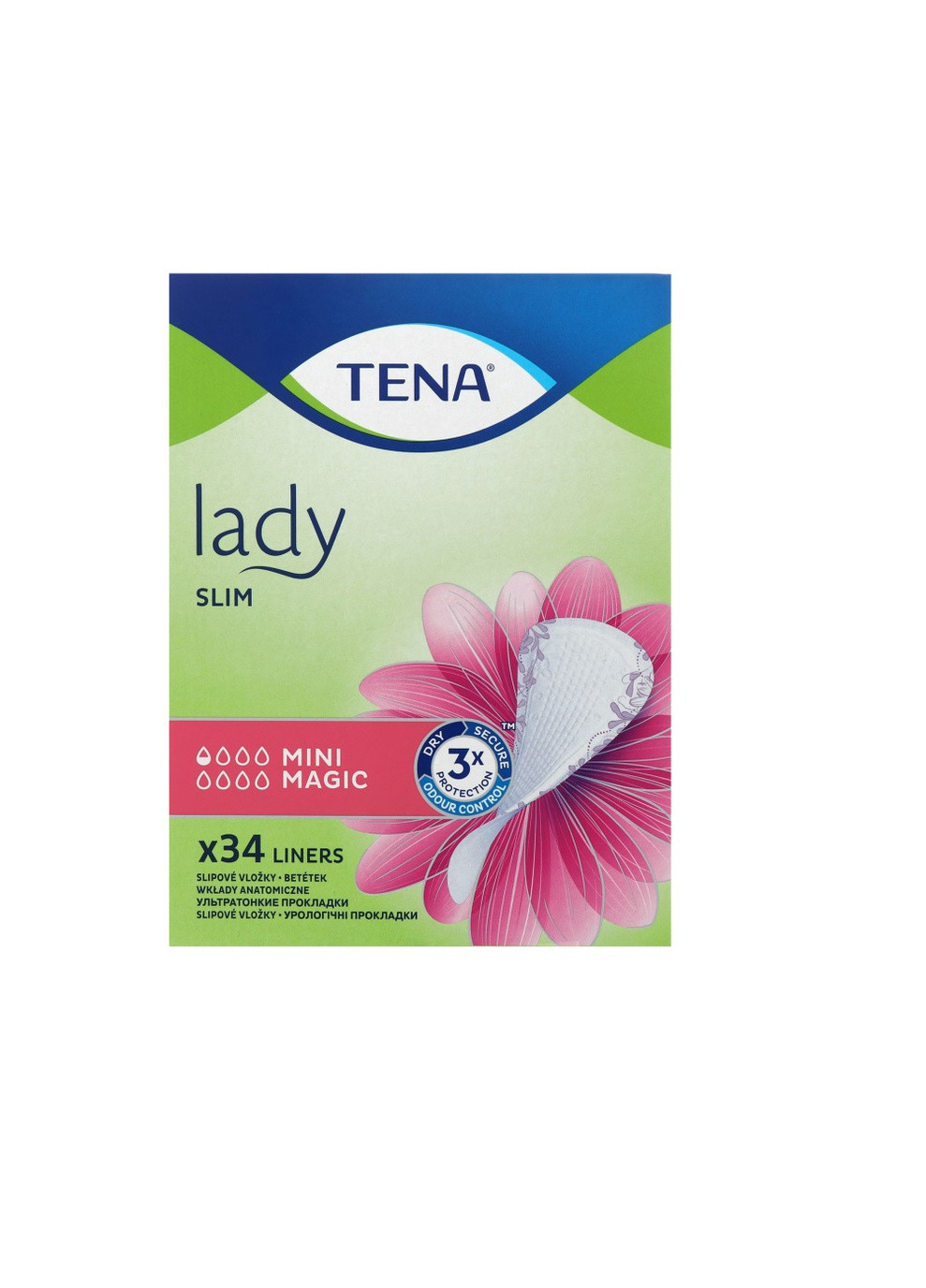 Женские гигиенические прокладки Lady Slim 34 шт. Tena (213326088)