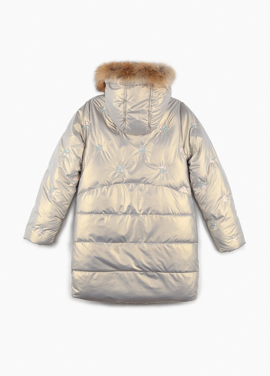 Світло-сіра зимня куртка Snowgenius