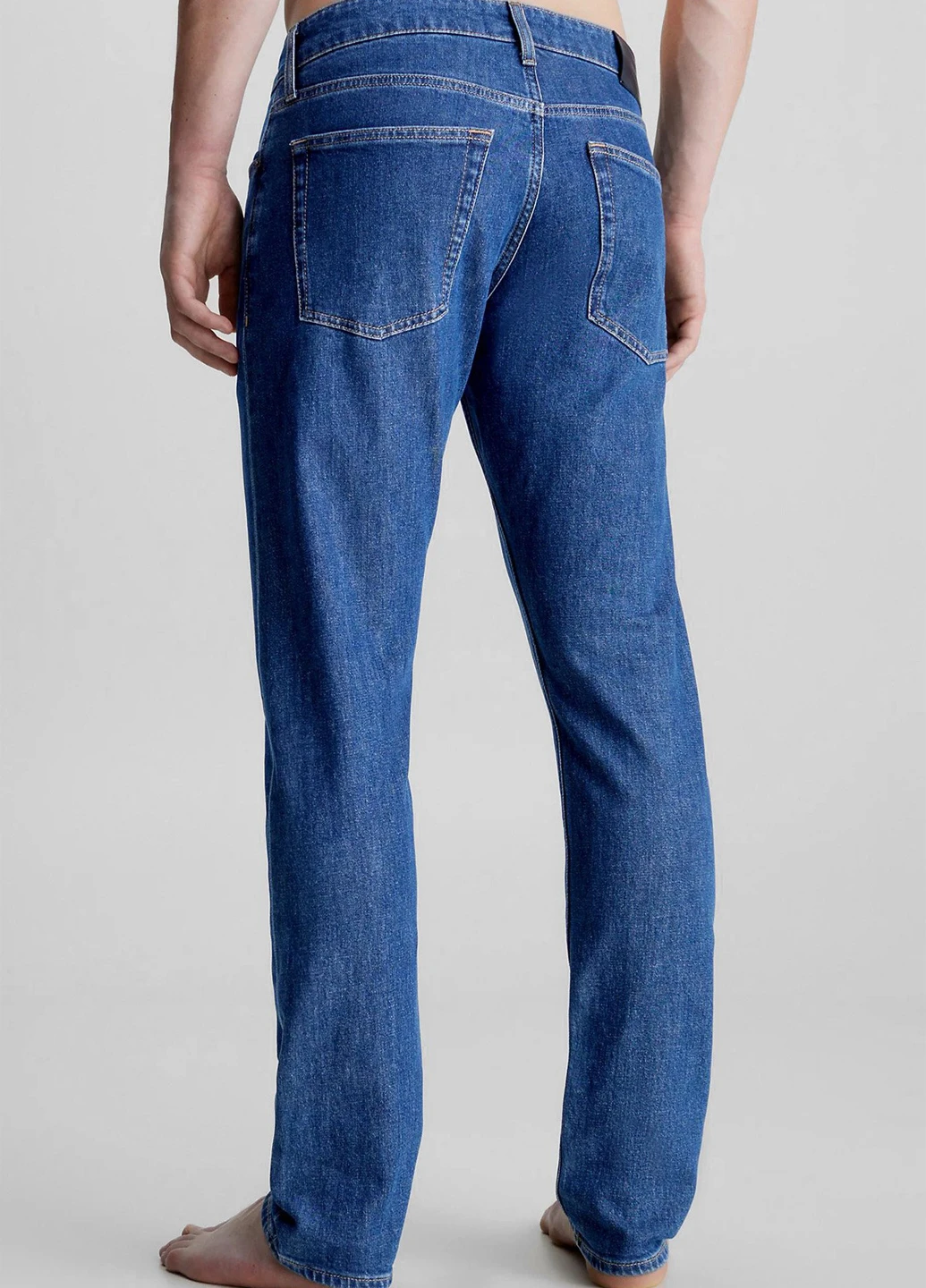 Синие демисезонные джинсы Calvin Klein