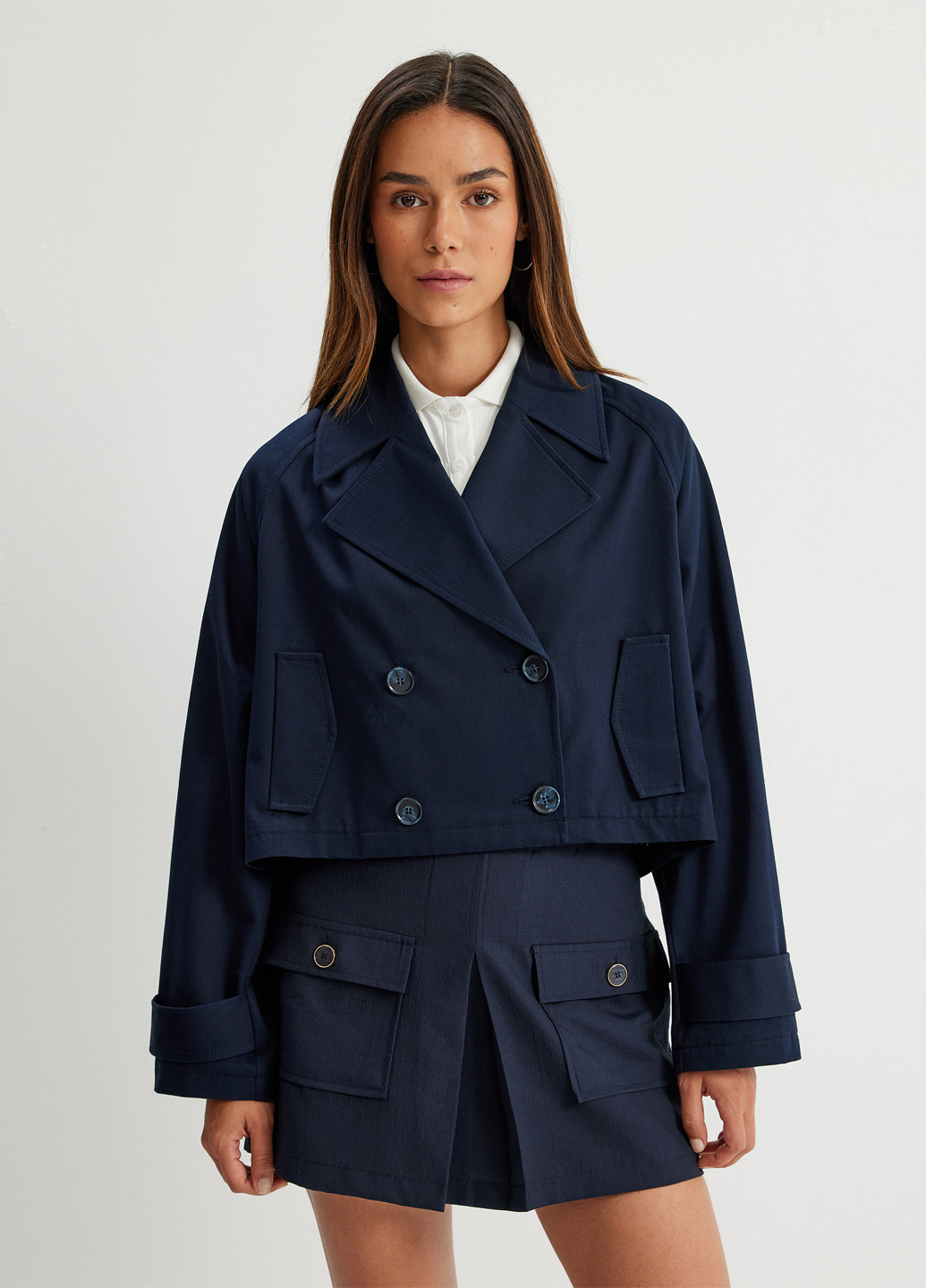 Плащ KOTON на гудзиках демісезон (307496757)