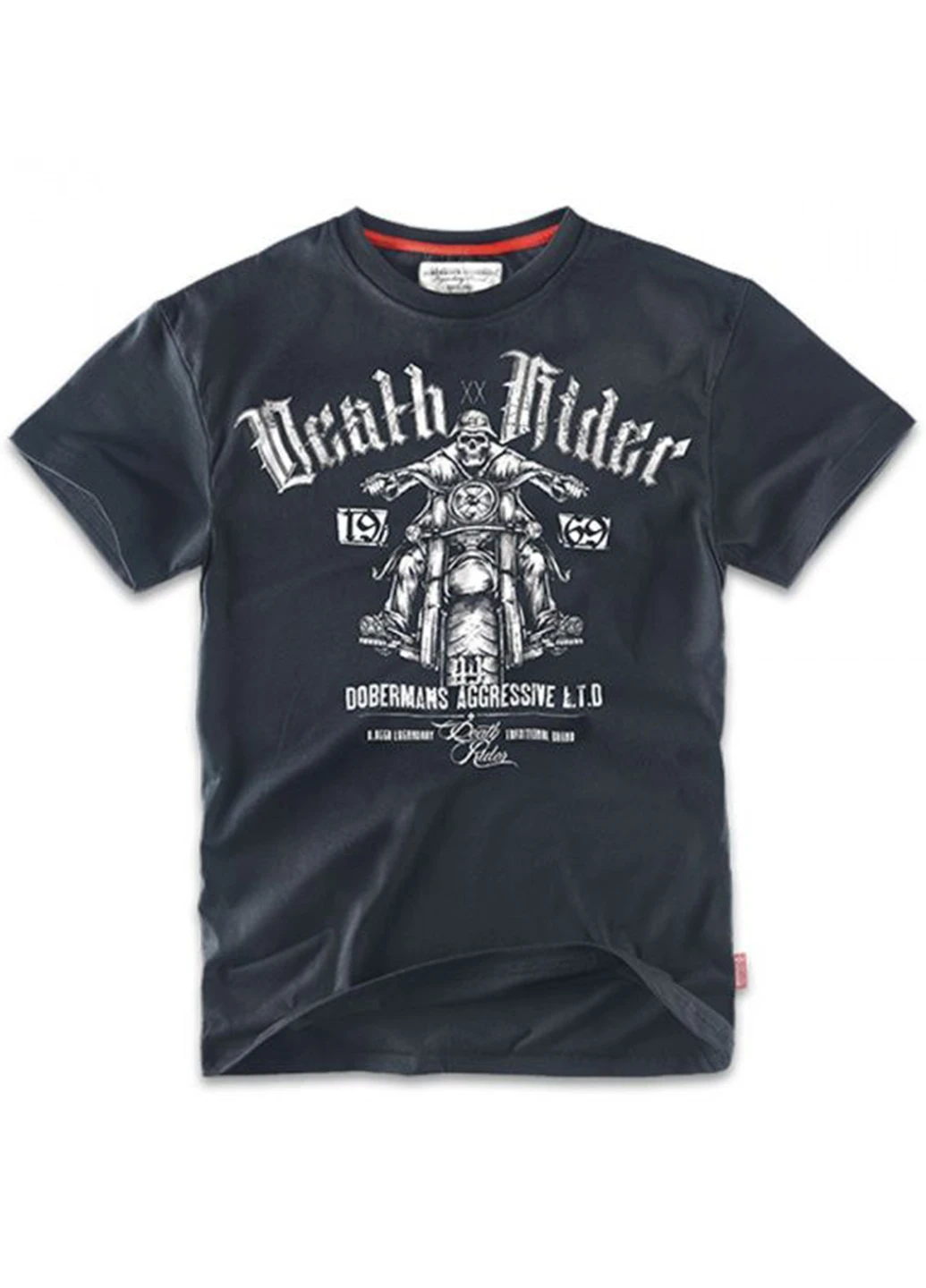 Синя футболка dobermans death rider ts57nv Dobermans Aggressive