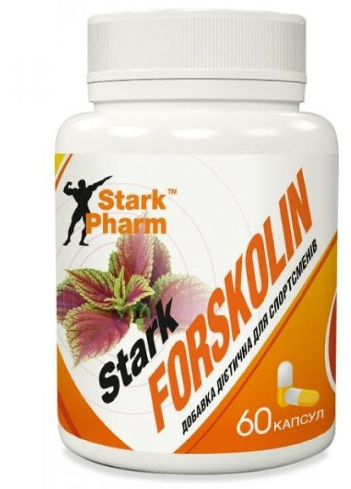Добавка для стабілізації тиску і кровотоку Stark Coleus Forskolin 250mg 60caps Stark Pharm (232870338)