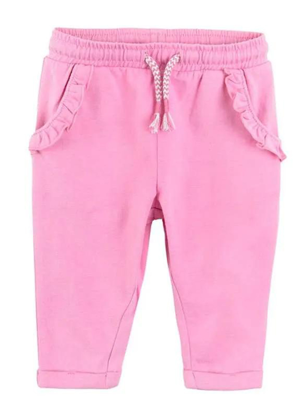 Розовые повседневный демисезонные зауженные брюки Cool Club