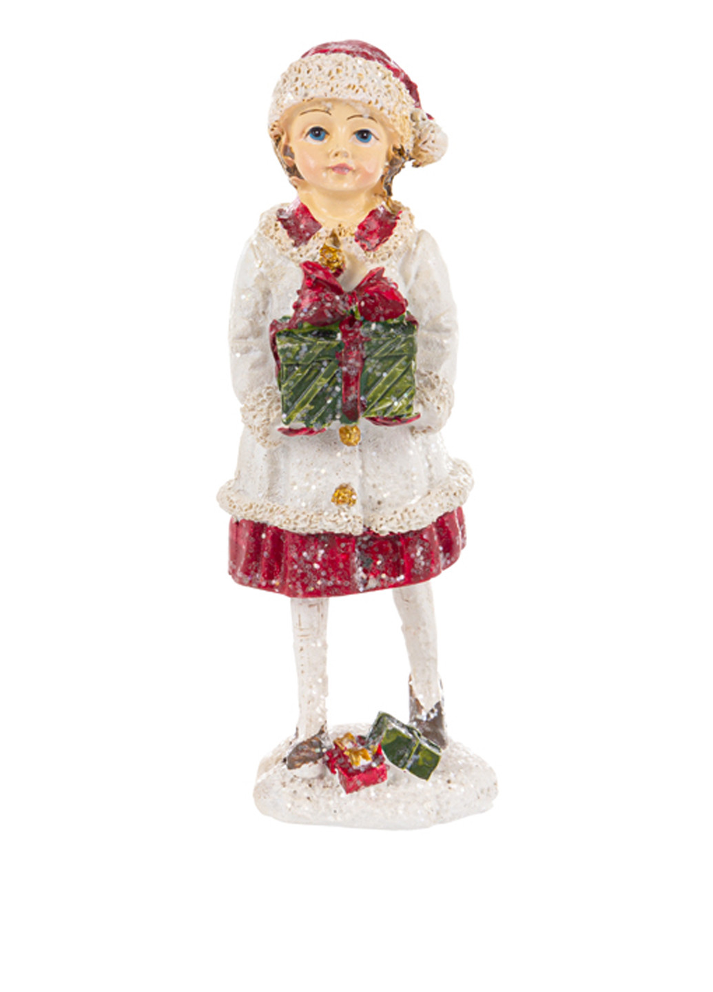 Статуэтка Девочка с подарком, 12 см Lefard (267084931)