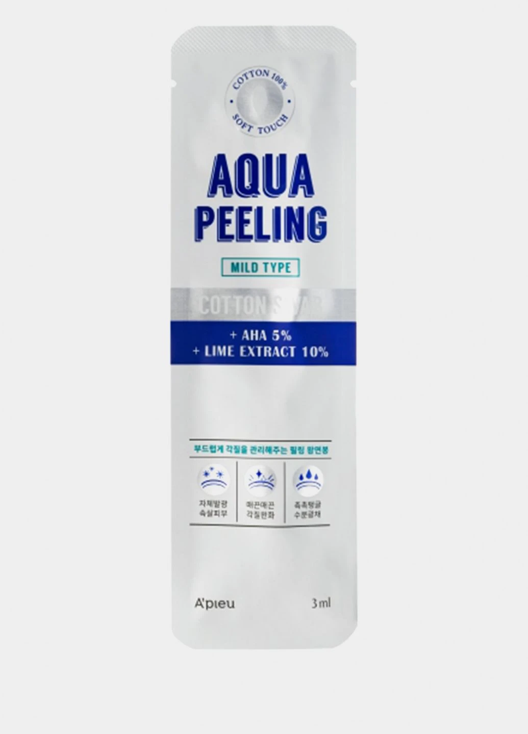 Паличка-пілінг Aqua Peeling Cotton Swab Apieu (251136245)