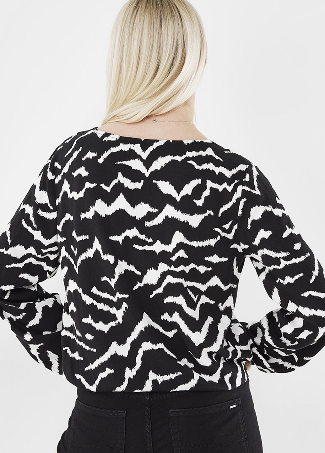 Чёрная блуза Mexx