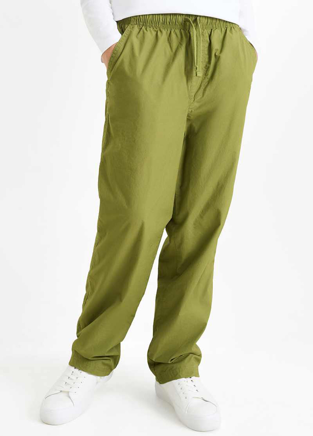 Комбинированные спортивные, кэжуал демисезонные брюки прямые C&A