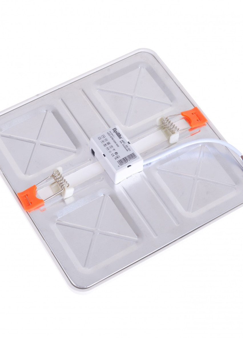 Светильник потолочный встроенный светодиодный LED-37R/15W NW Brille (253893173)