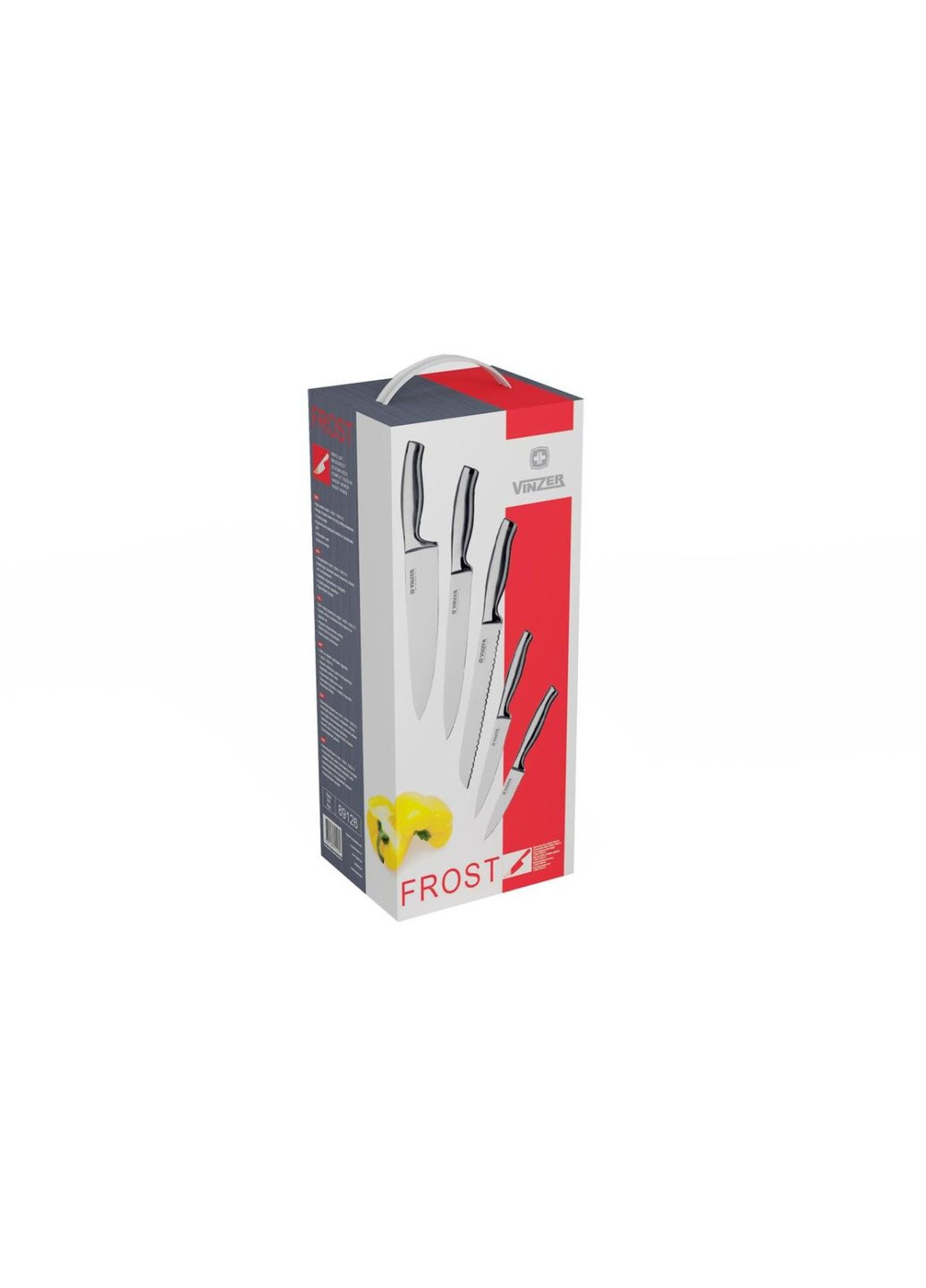 Набір ножів Frost VZ-50126 6 предметів Vinzer комбінований,