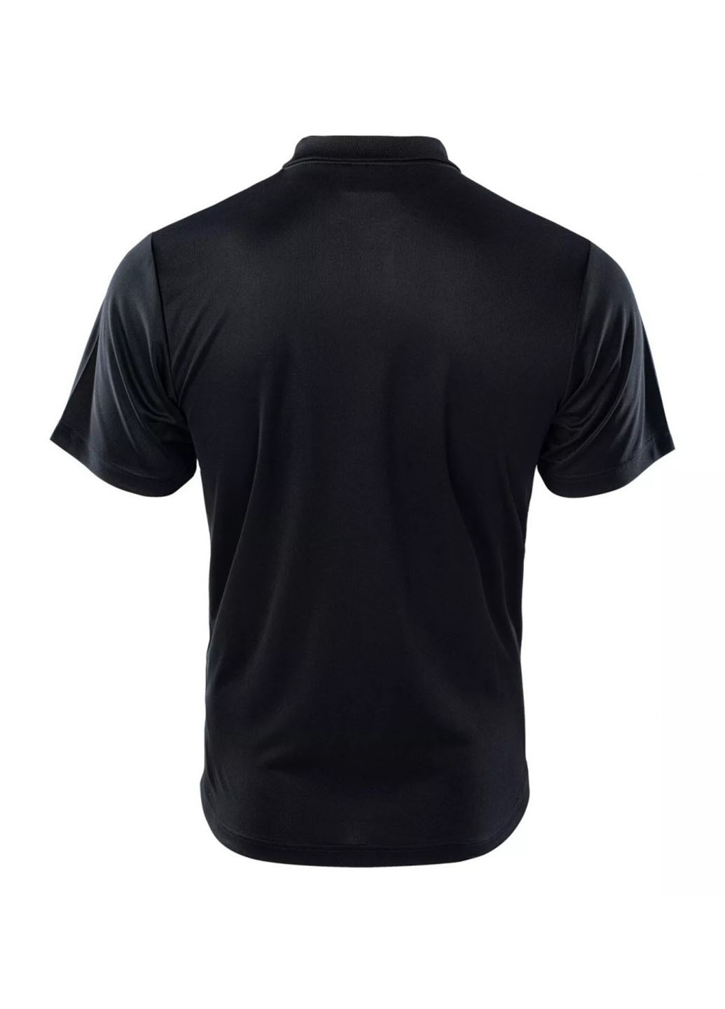 Черная футболка-поло для мужчин Martes однотонная