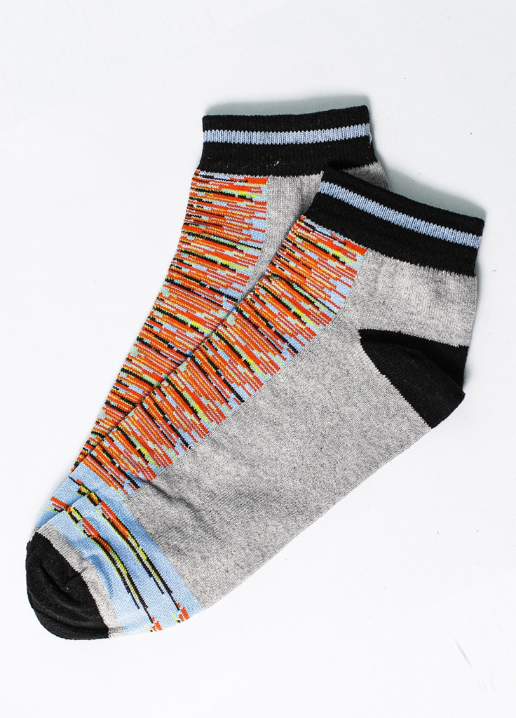 Сірі шкарпетки веселка LOMM малюнки (210766770)