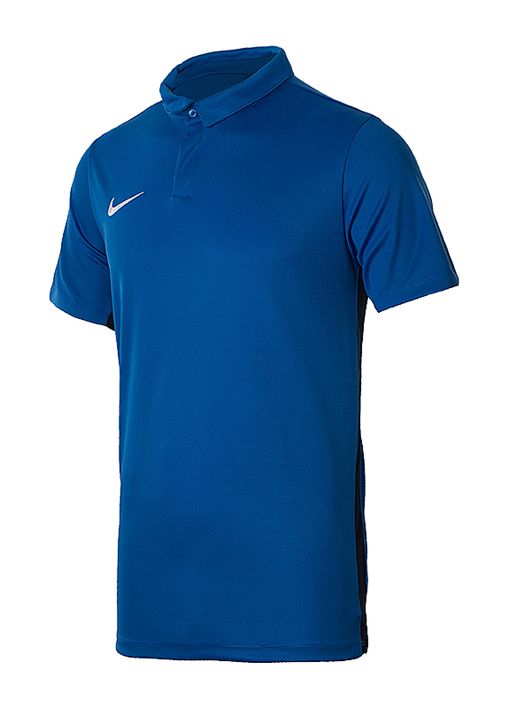 Синяя футболка-поло для мужчин Nike с логотипом