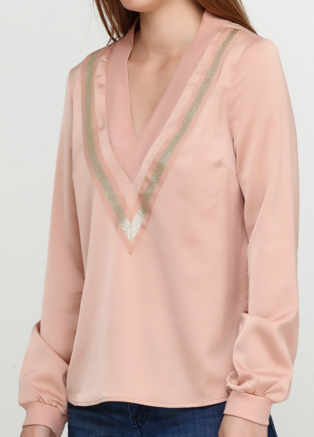 Розовая блуза Vila