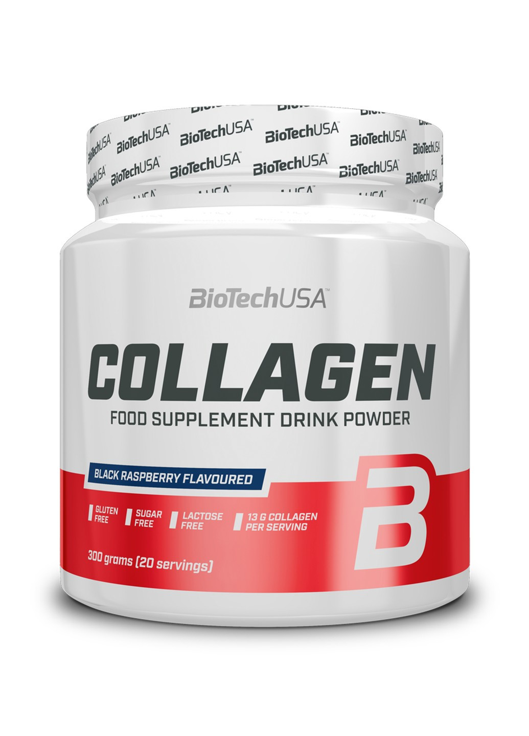 Колаген BioTech Collagen (300 г) біотеч ожина Biotechusa (255408487)