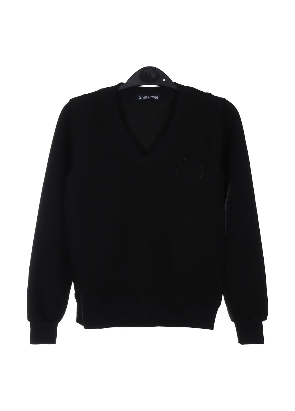 Черный демисезонный пуловер пуловер Smile Time