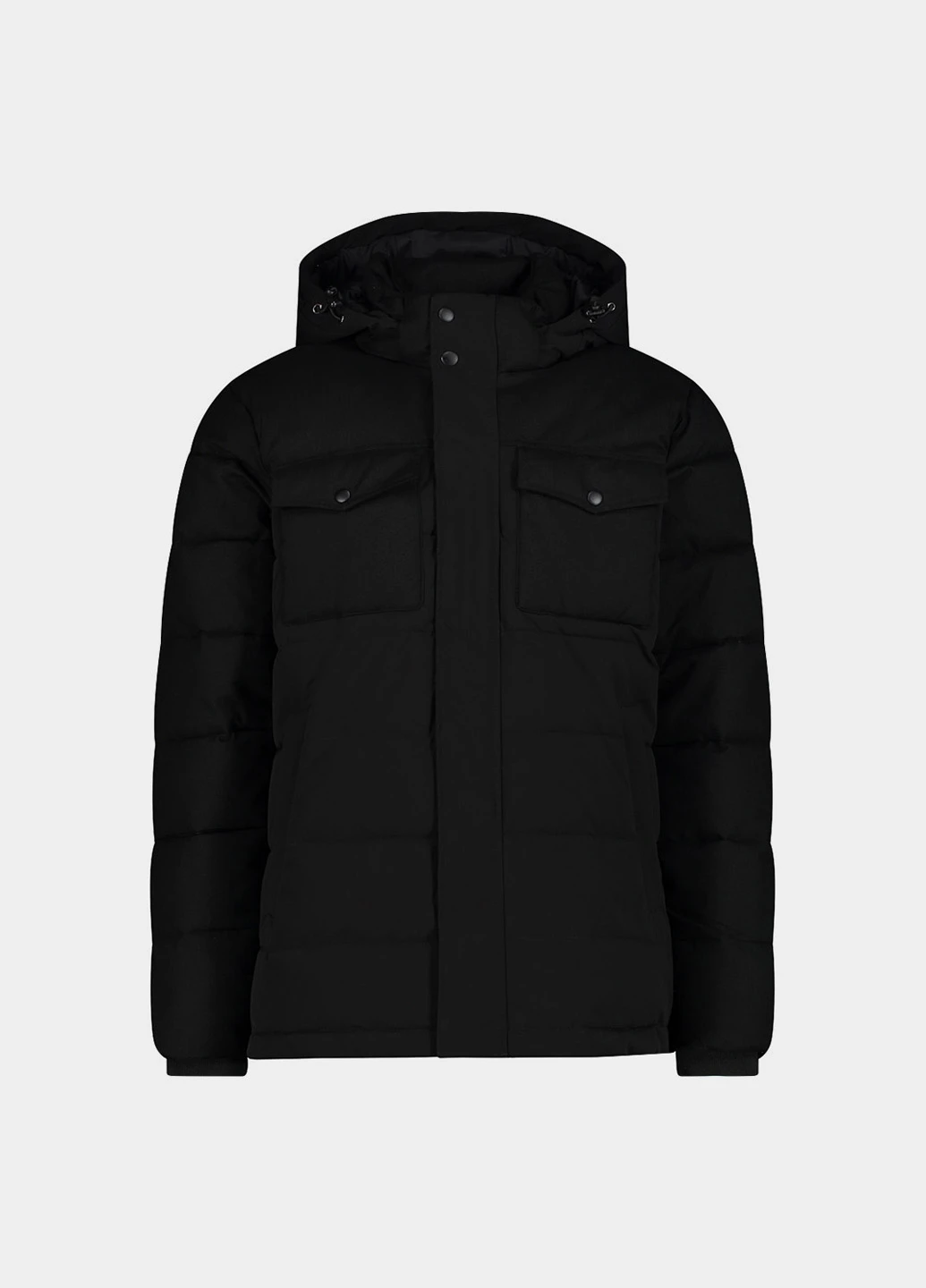 Черная демисезонная куртка CMP MAN JACKET ZIP HOOD