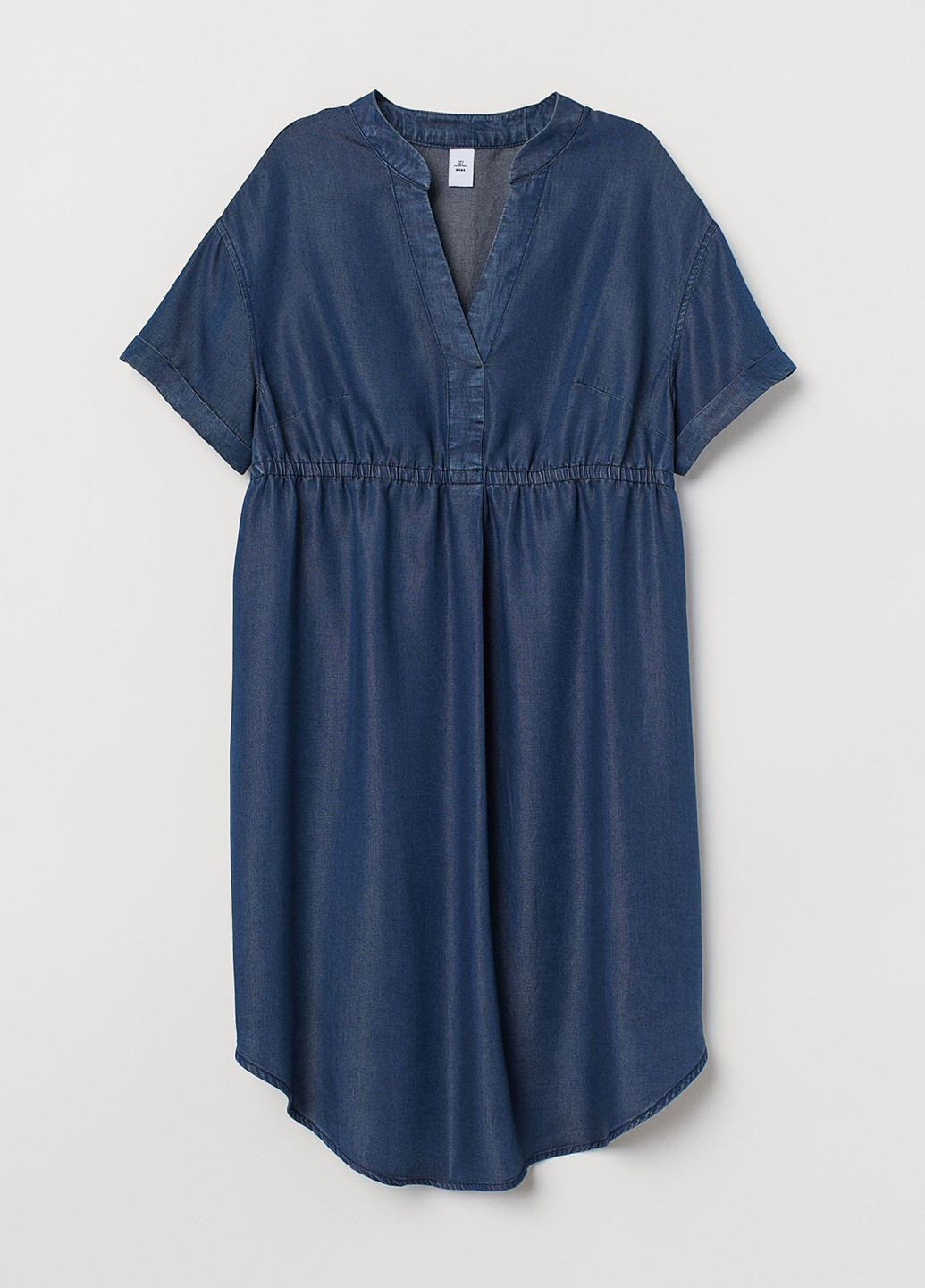 Синя кежуал плаття для вагітних H&M однотонна