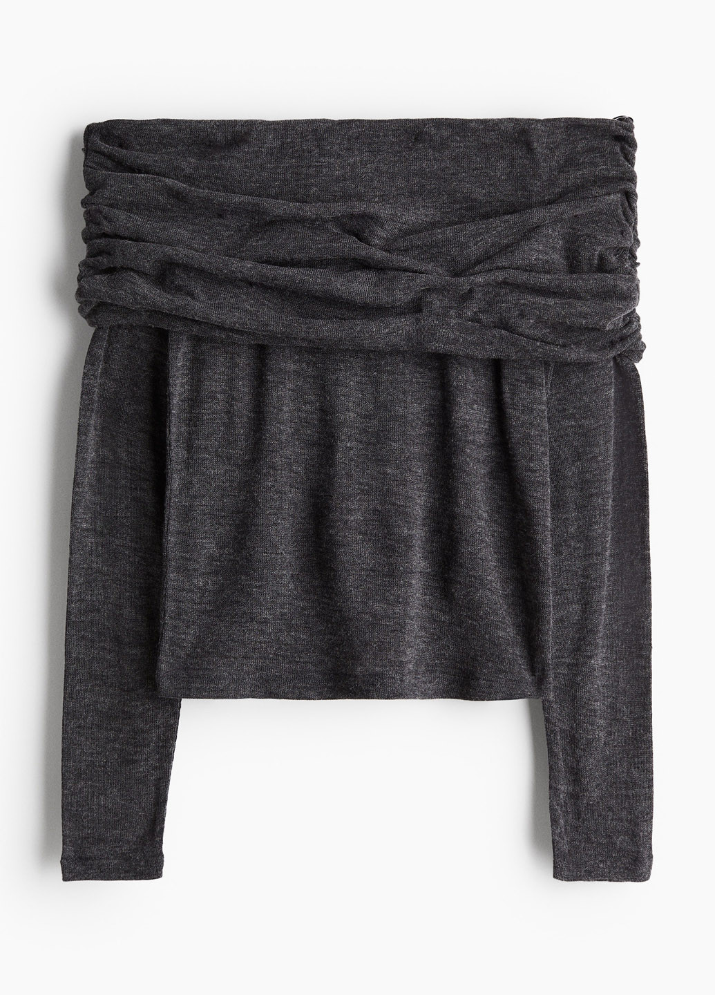 Темно-сіра блуза H&M