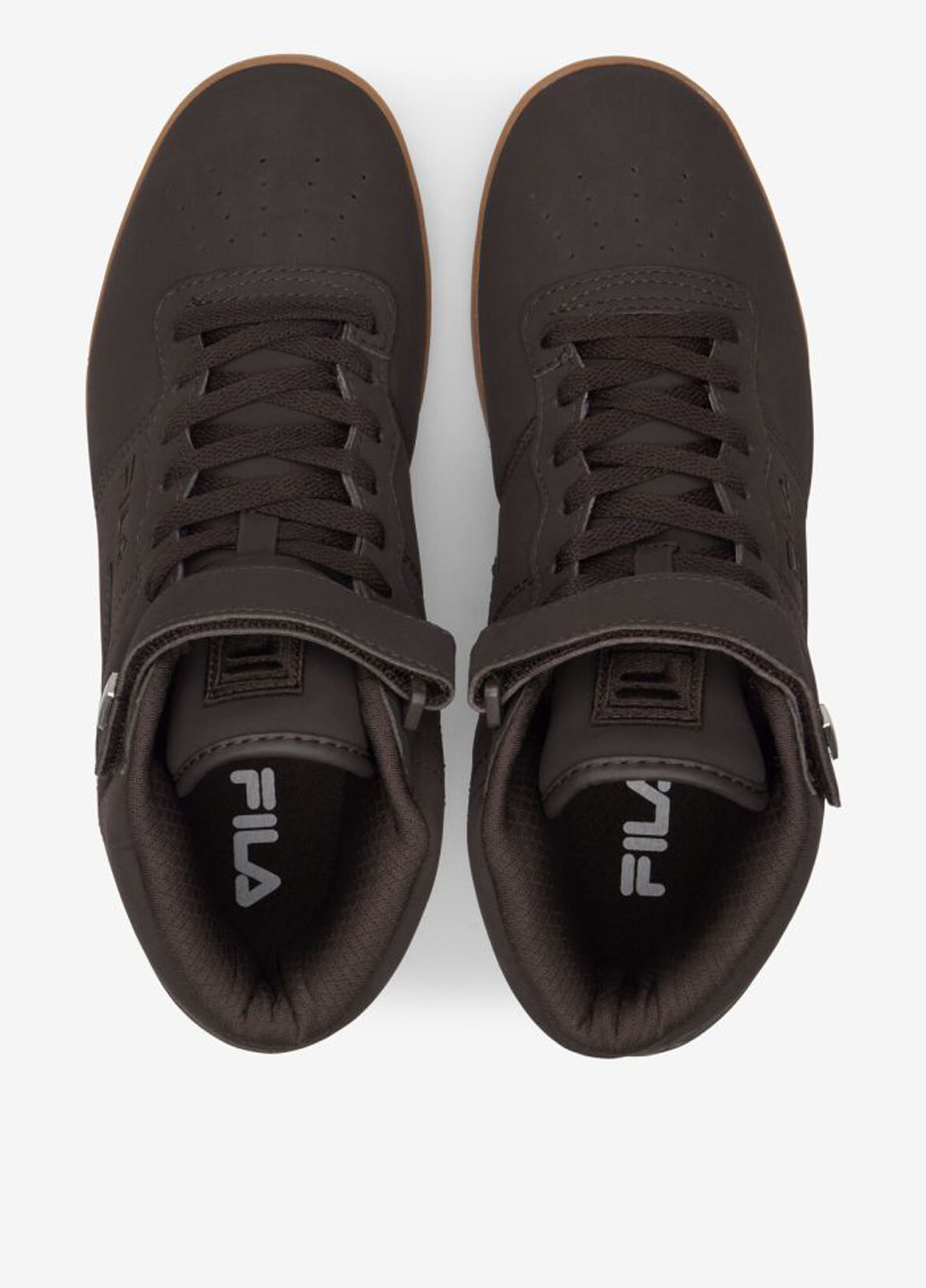 Темно-коричневые осенние ботинки Fila