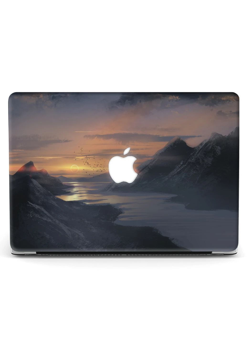 Чехол пластиковый для Apple MacBook Pro 13 A1706 / A1708 / A1989 / A2159 / A1988 Пейзажи (Red sky at morning) (9648-2489) MobiPrint (218868343)