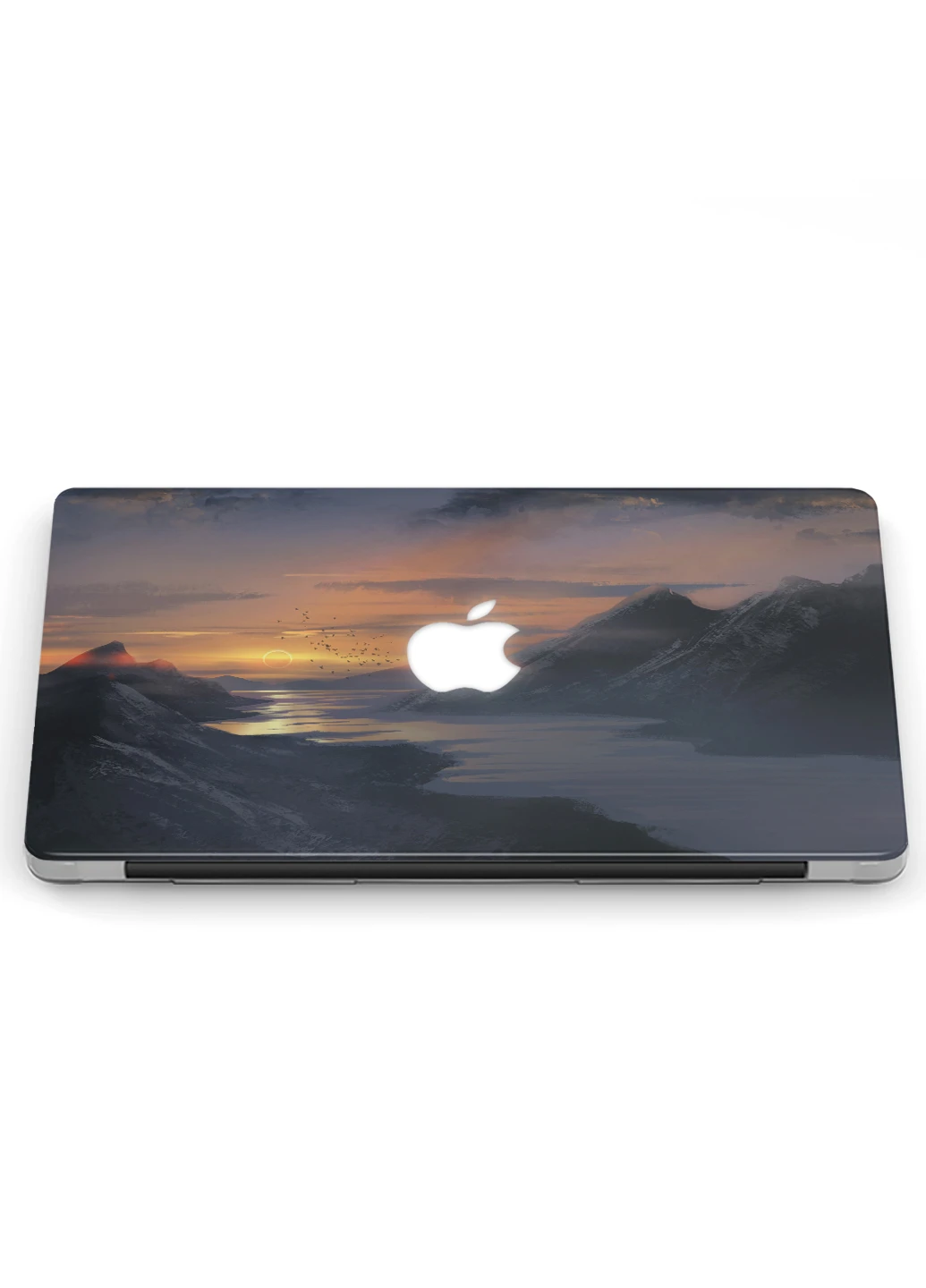 Чехол пластиковый для Apple MacBook Pro 13 A1706 / A1708 / A1989 / A2159 / A1988 Пейзажи (Red sky at morning) (9648-2489) MobiPrint (218868343)