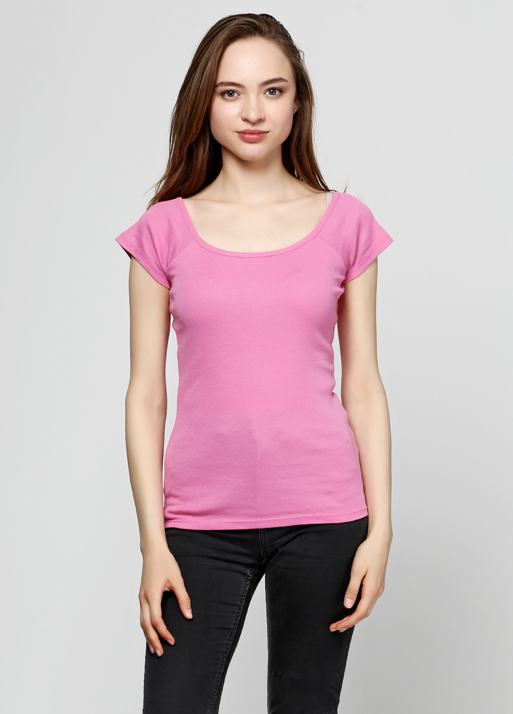 Рожева літня футболка OVS
