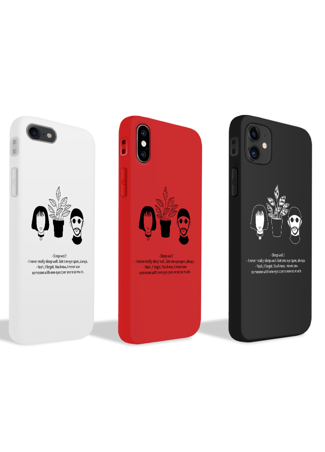 Чохол силіконовий Apple Iphone X Леон кілер (Leon) (6129-1453) MobiPrint (219777279)