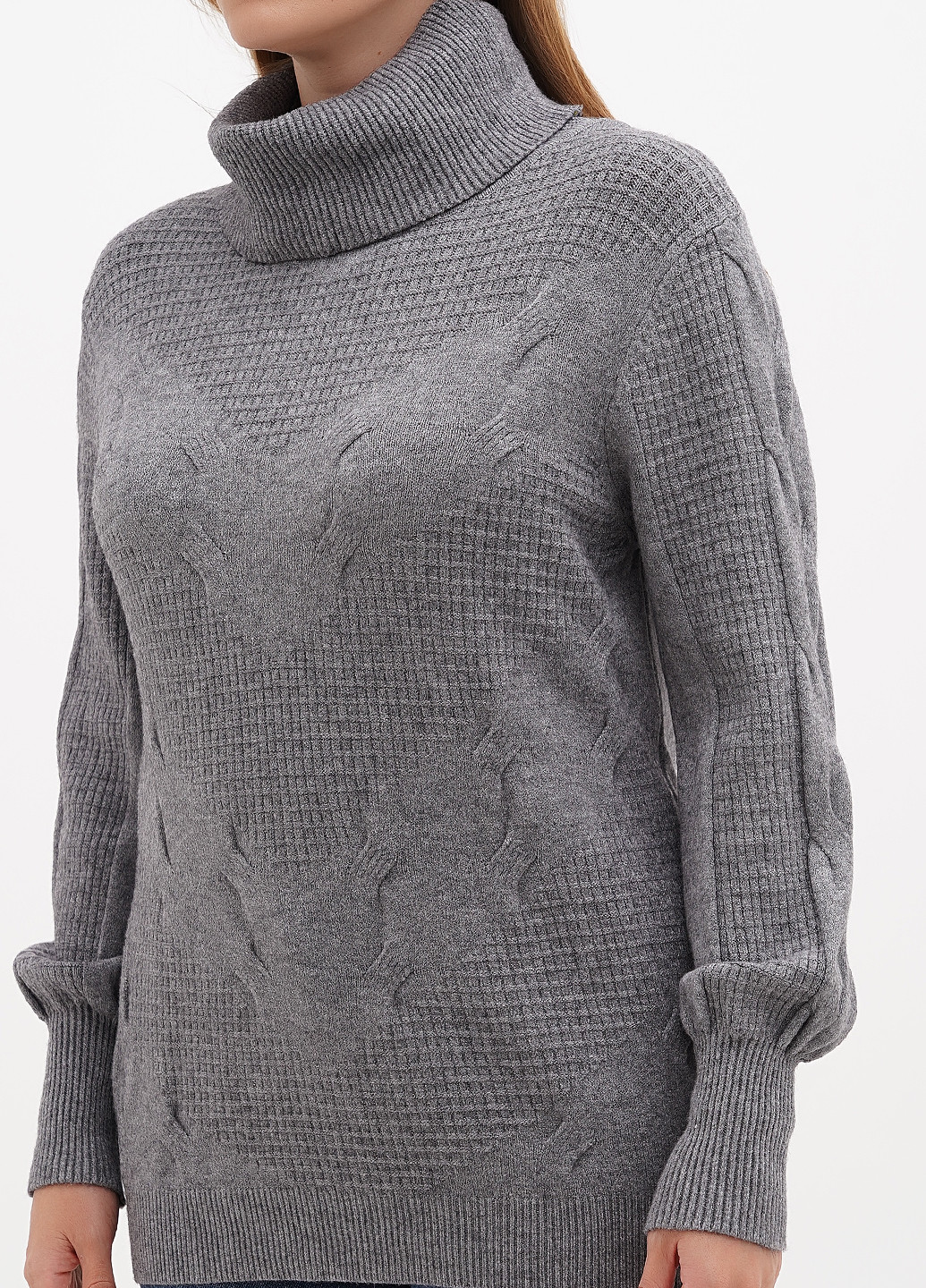 Світло-сірий демісезонний светр Anne