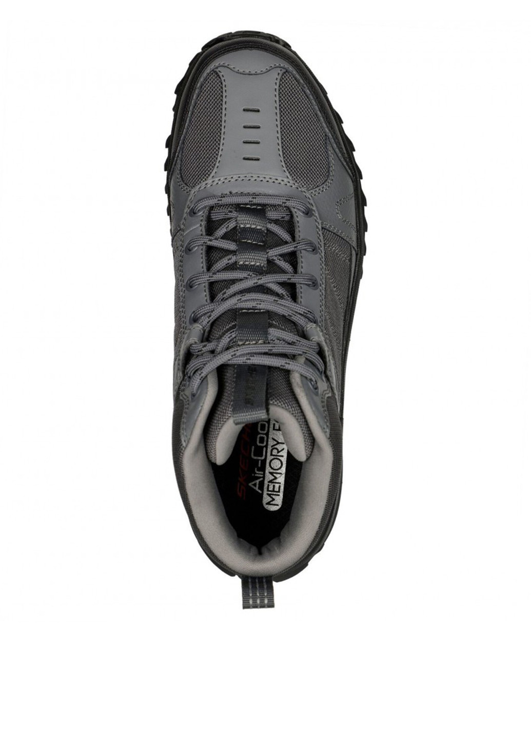Темно-серые осенние ботинки Skechers
