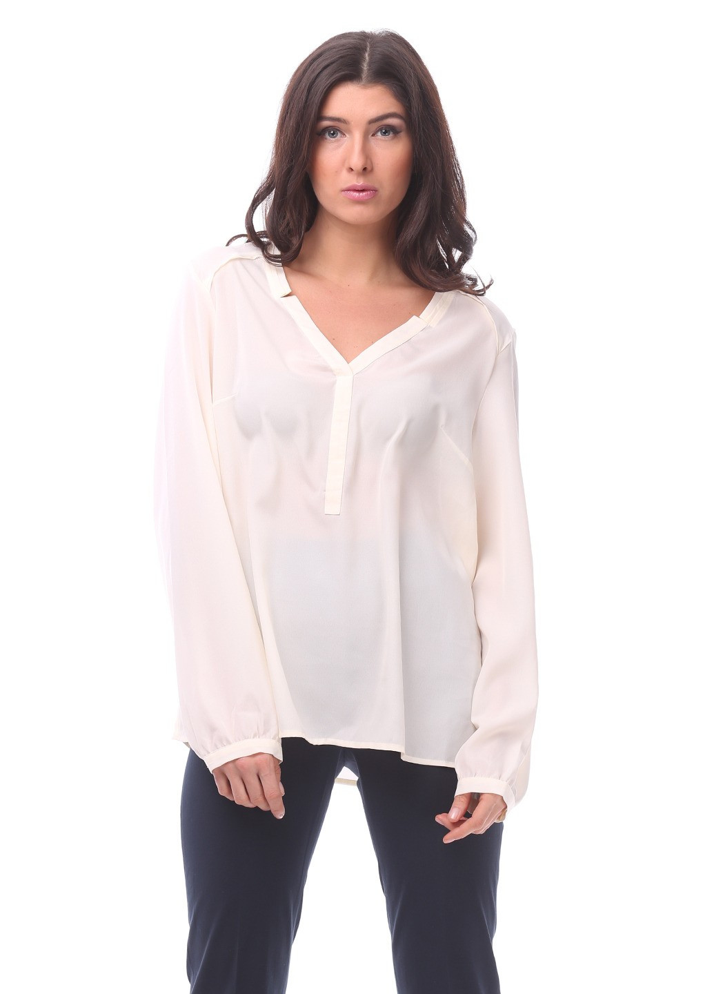 Молочная демисезонная блуза Emilio Corali