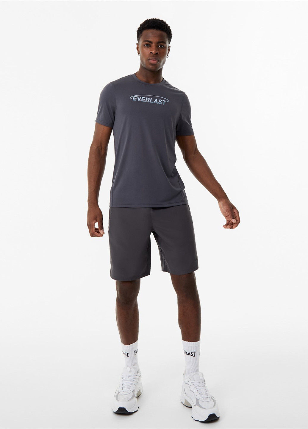 Темно-серая футболка Everlast