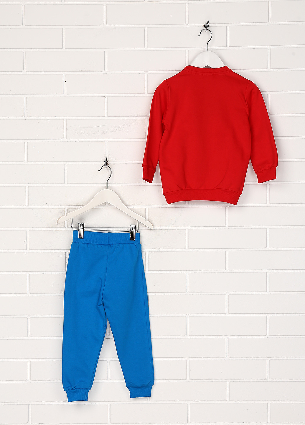 Красный демисезонный комплект (свитшот, брюки) Paty Kids