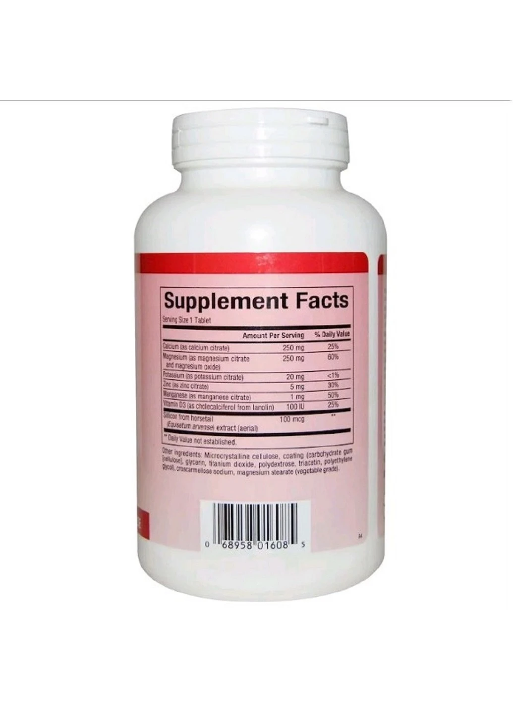 Цитрат Кальция Магния, Витамин D, Calcium & Magnesium Citrate, With D,, 180 Таблеток Natural Factors (255408990)
