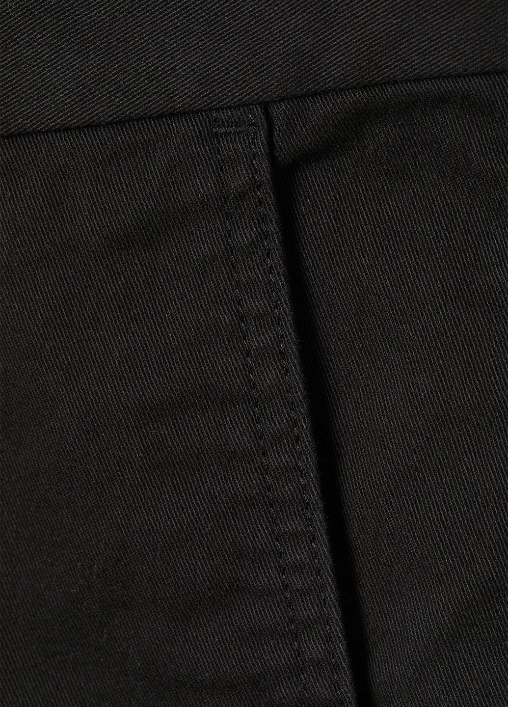 Штани H&M чиноси однотонні чорні джинсові бавовна