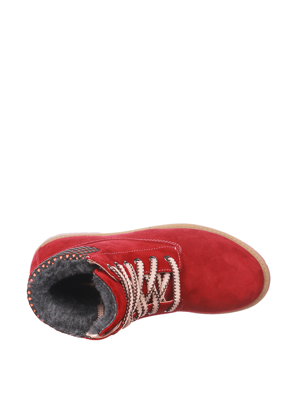 Осенние ботинки тимберленды Libero без декора из натуральной замши