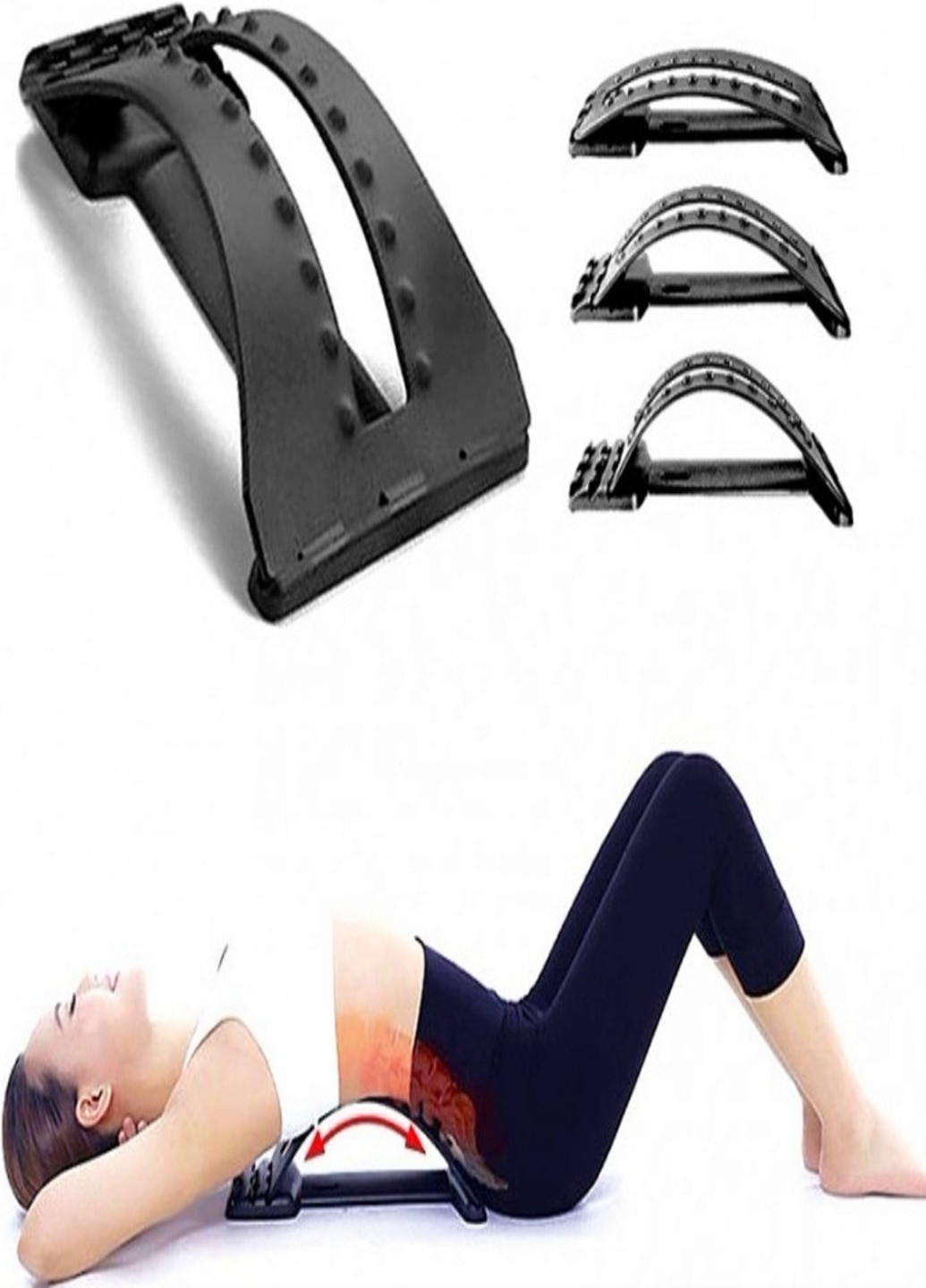 Тренажер мостик массажер для спины и позвоночника (45121144) Francesco Marconi (215796278)