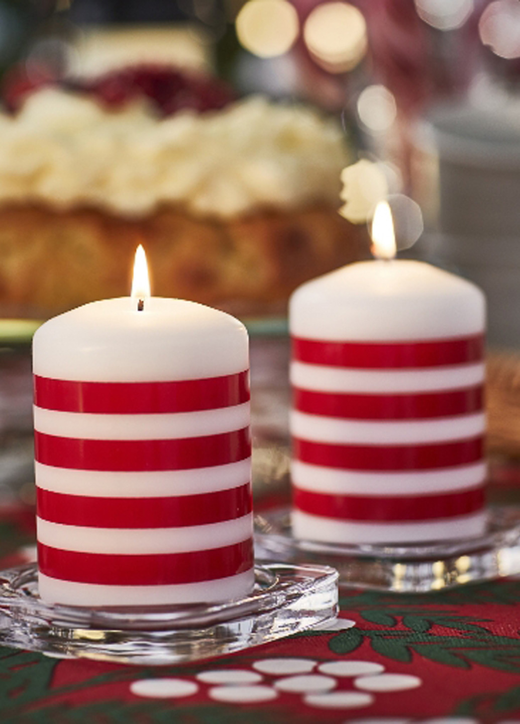 Свічки неароматичні (2 шт.), 10 см IKEA (313094814)