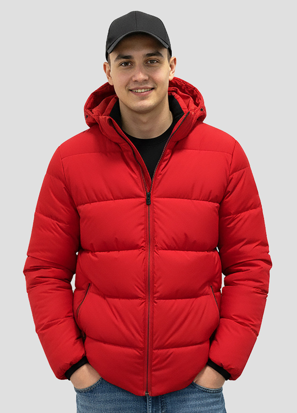 Червона демісезонна куртка Sun's House