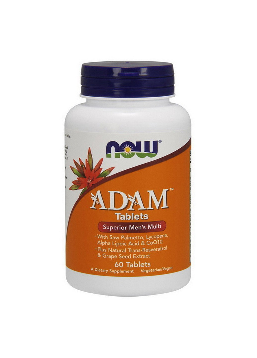 Витамины для мужчин Foods Adam (60 таб) нау фудс адам Now Foods (255409507)
