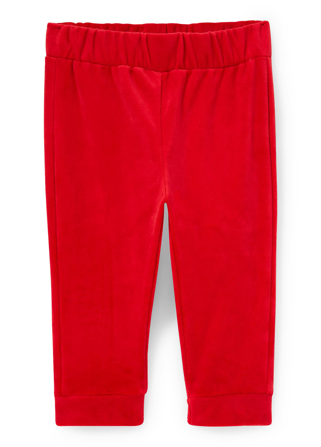 Красные кэжуал зимние брюки джоггеры C&A
