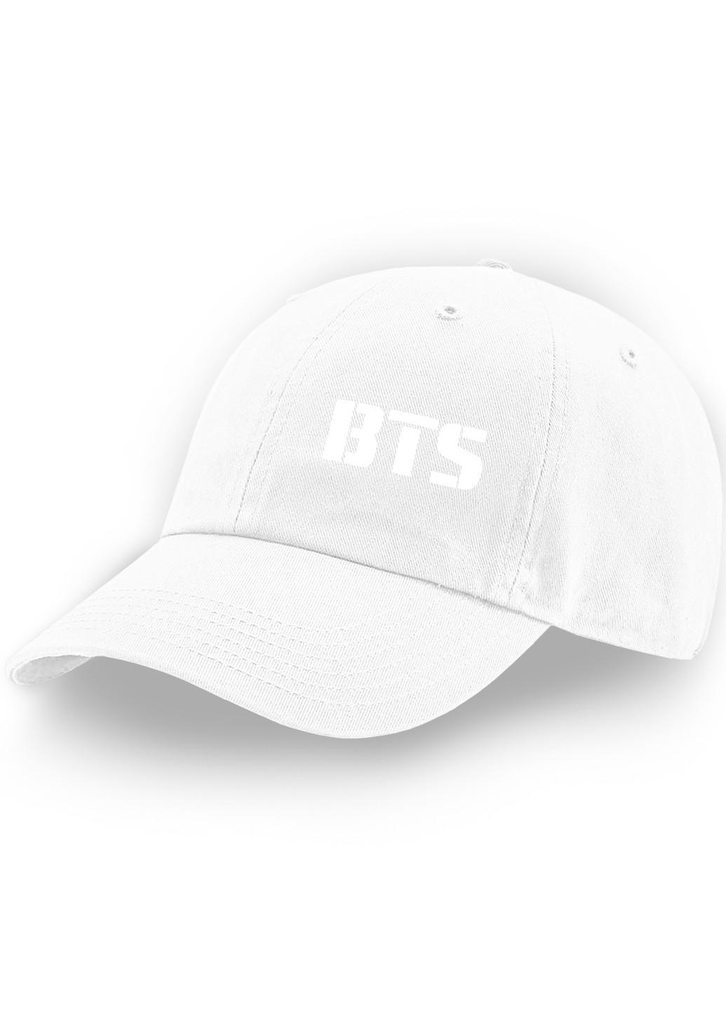Кепка дитяча BTS (БТС) (9273-1092) Білий MobiPrint (216961140)