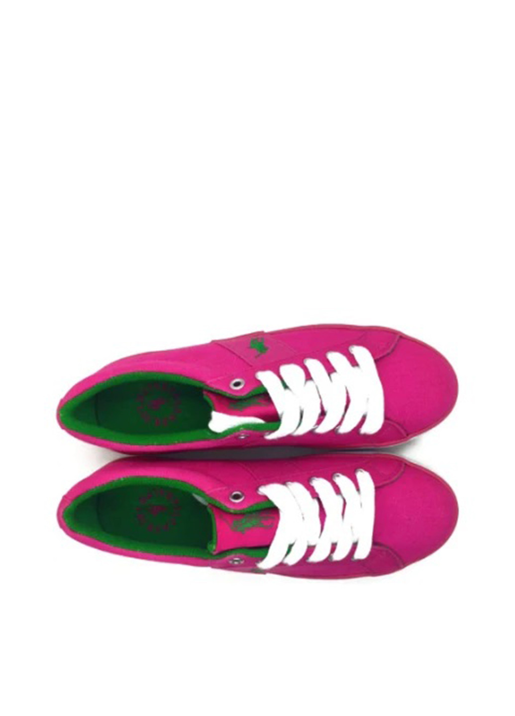 Малинові кеди Ralph Lauren