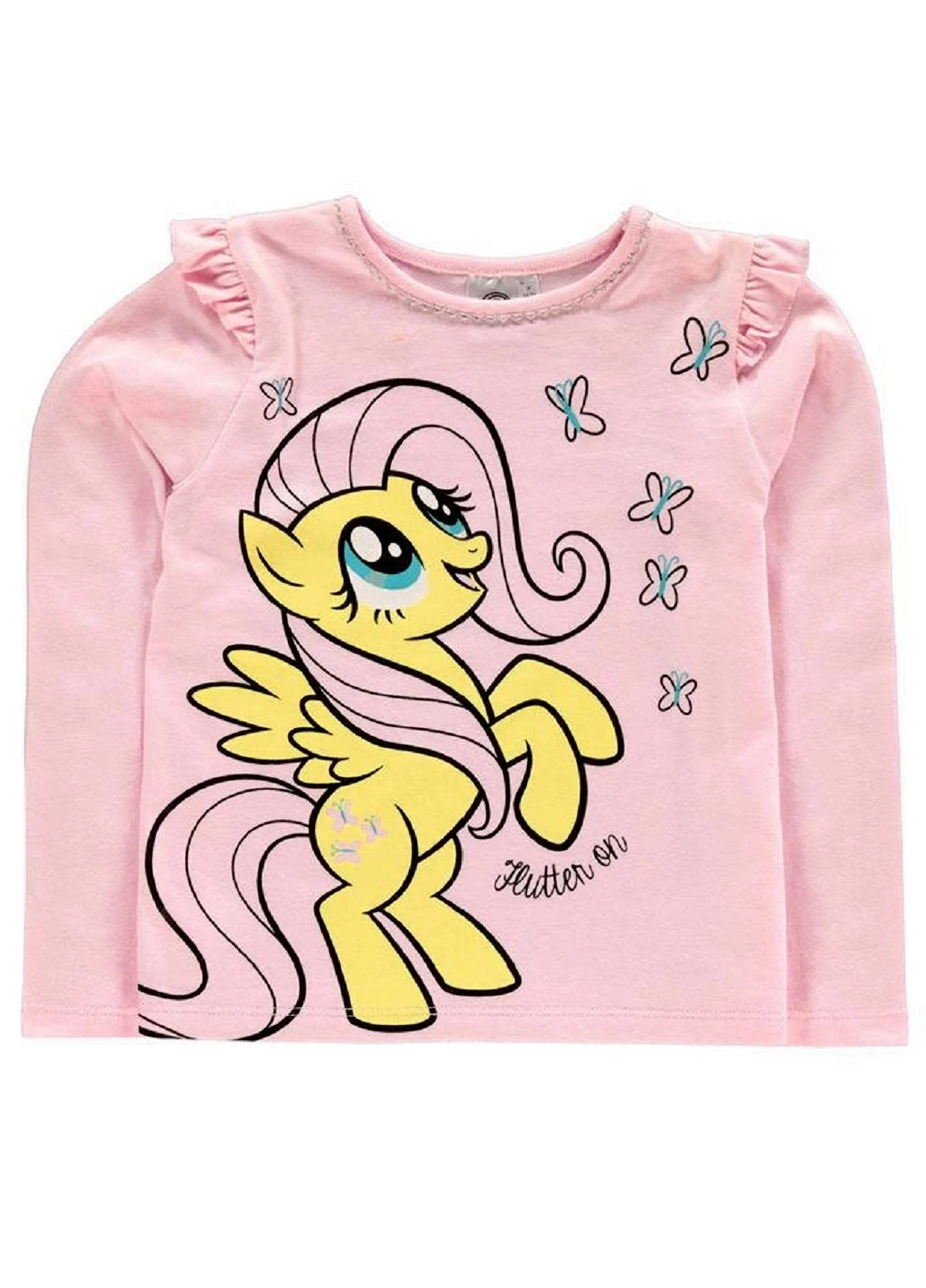 Світло-рожева всесезон піжама (лонгслів, брюки) My Little Pony