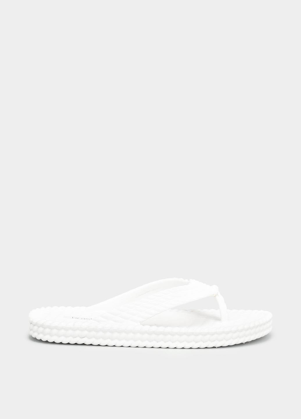 Белые кэжуал вьетнамки Braska