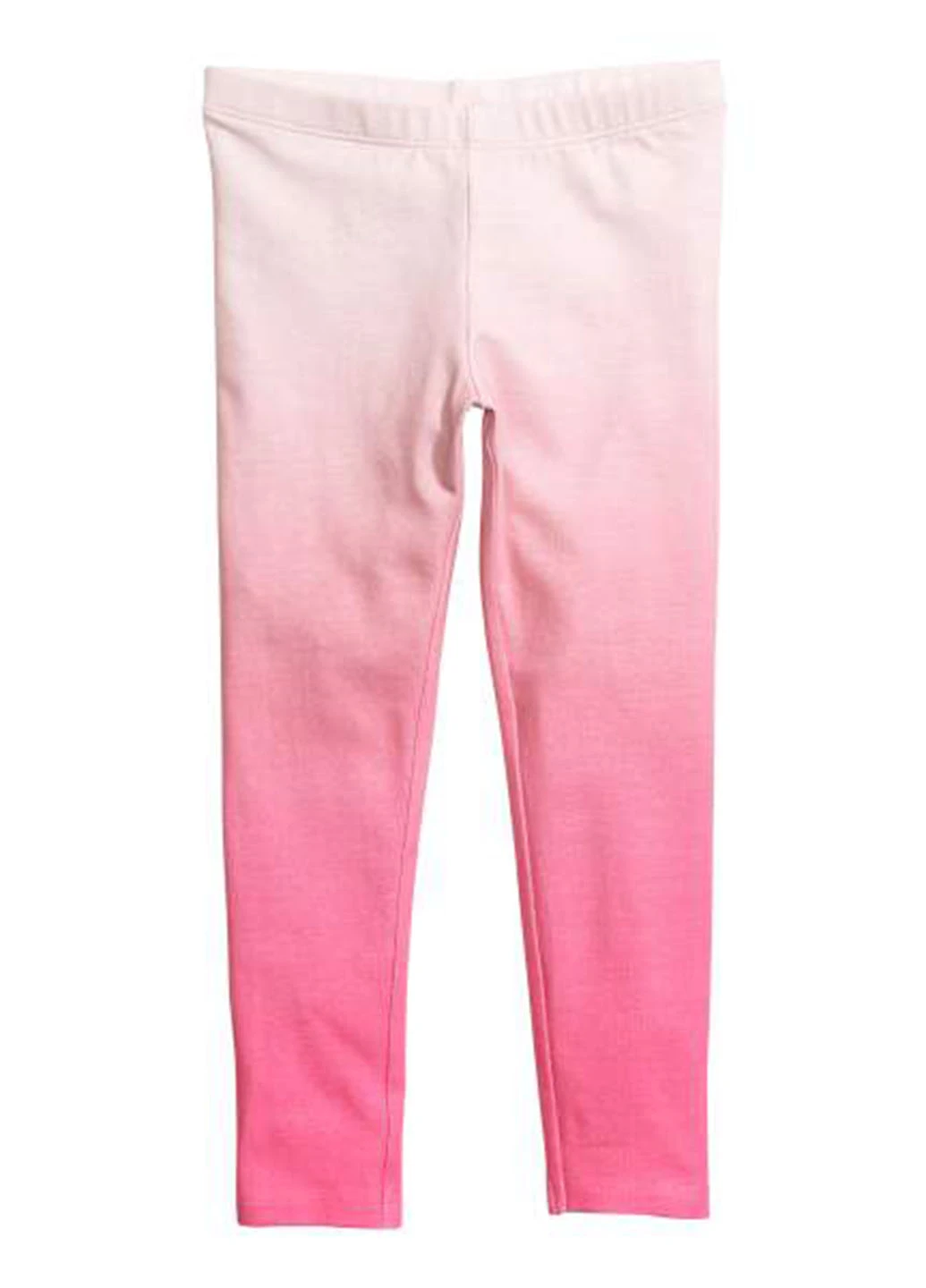 Розовые демисезонные леггинсы H&M