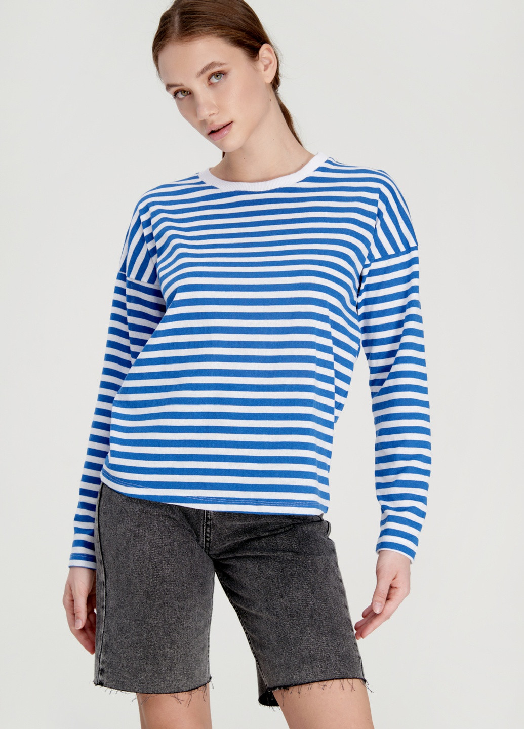 Лонгслів у смужку Papaya (253636350)