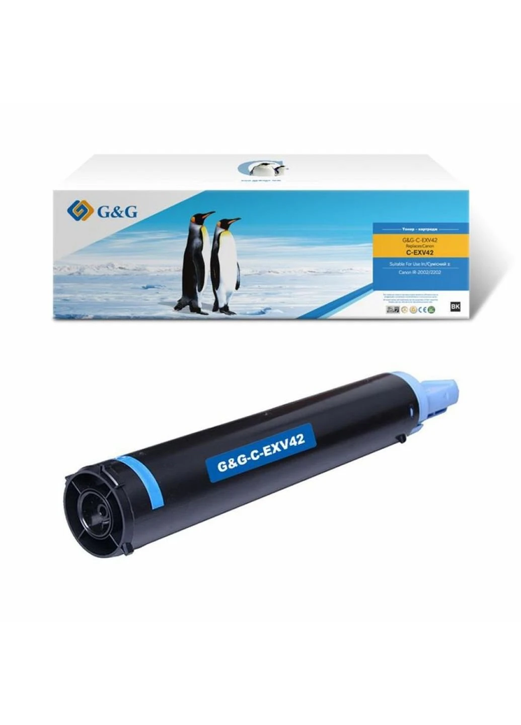 Тонер-картридж G & G для Canon C-EXV42 iR2202 / 2202N Black (G & G-EXV42) G&G для Canon C-EXV42 iR2202/2202N Black (247616330)