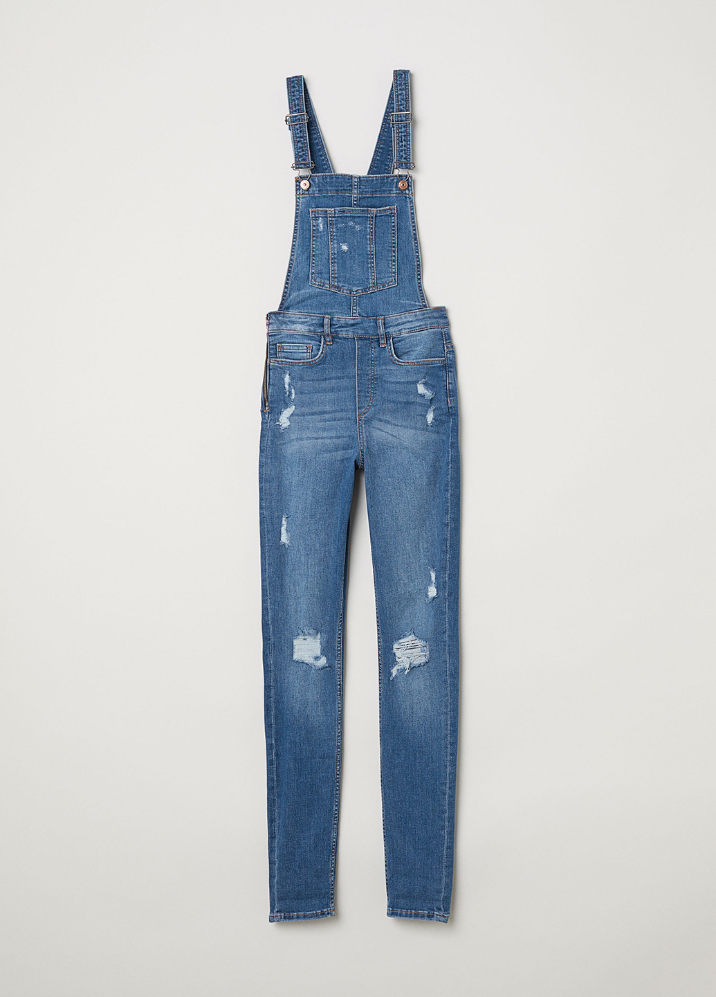 Комбінезон H&M комбінезон-брюки синій джинсовий